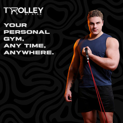 11-in-1 Portable Resistance Bands Set - Full Body Workout Kit