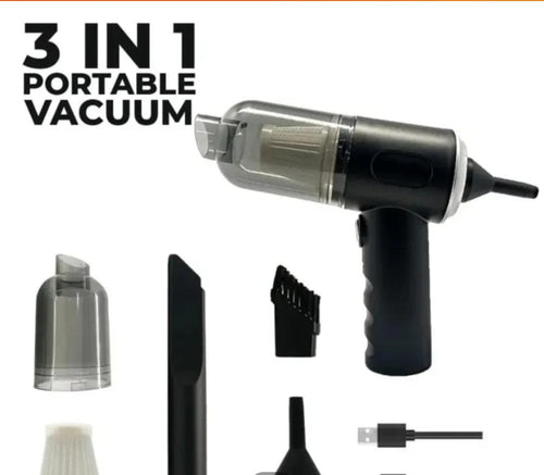 3 in 1 Mini Portable Wireless Vacuum Cleaner